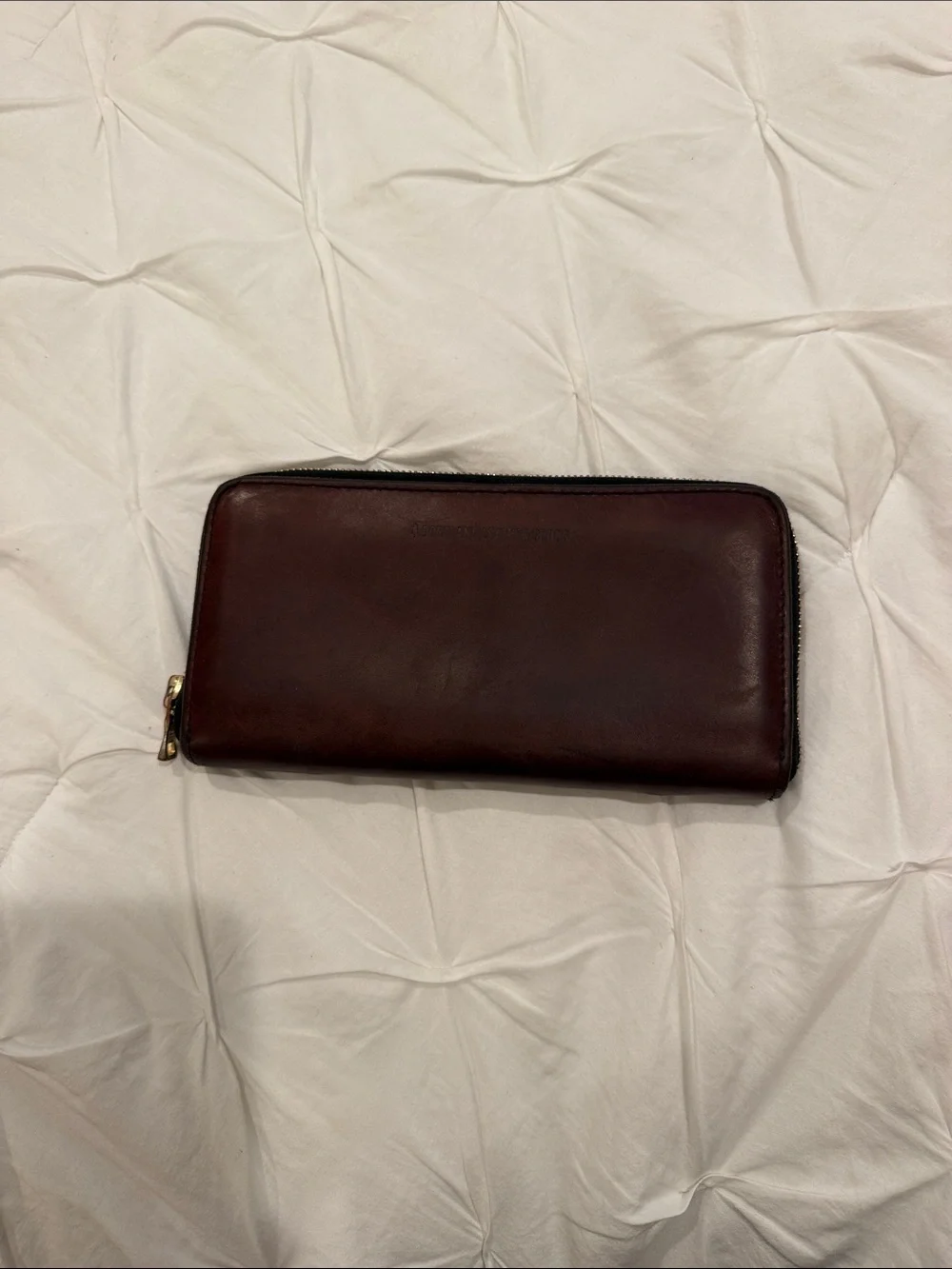 Portland Leather Goods Women's Accordion Zip Wallet,